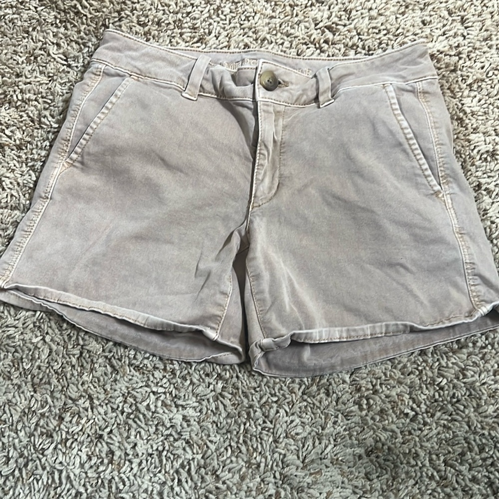 American Eagle super stretch midi short